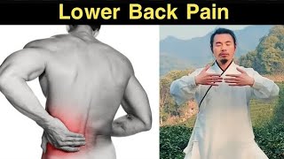 Simple and Easy Taichi Exercises for Lower Back pain [upl. by Cassady]