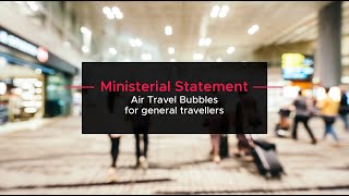 Air Travel Bubbles for general travellers [upl. by Sorvats]