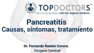 Pancreatitis Causas síntomas tratamiento [upl. by Chuah]