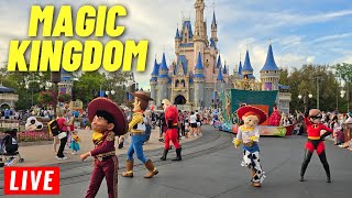 🔴 LIVE Magic Kingdom Wednesday for rides shows and the parade at Walt Disney World 6262024 [upl. by Ahsele615]