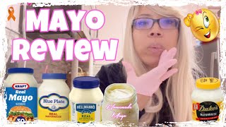 Mayo review Which mayonnaise is best Hellmanns Blue plate Kraft Homemade  Porcelynn Doll🩷 [upl. by Jeritah]