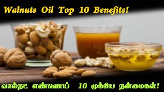 💥Walnuts oil  Top 10 benefits  benefits of walnuts oil  benefits  tamil [upl. by Udell]