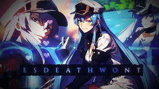 Esdeath  Wont  EDITAMV 4K [upl. by Teirrah]