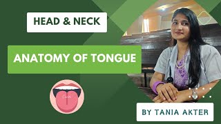 Anatomy of Tongue Larynx and Pharynx  Bangla Demonstration of Tongue  Viscera of Tongue [upl. by Anytsyrk]