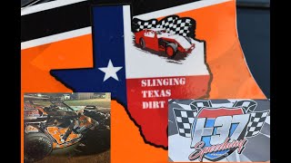 I37 Speedway near Pleasanton TX  STIMS Modified feature race  Early racing Accident [upl. by Doe]