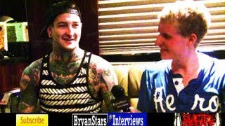 Suicide Silence Interview 2 Mitch Lucker amp Dan Kenny 2012 [upl. by Redle]