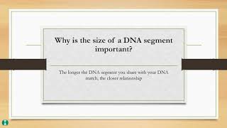 What are Shared Centimorgans in DNA [upl. by Leimad]