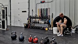 kettlebell conditioning variation [upl. by Syxela]