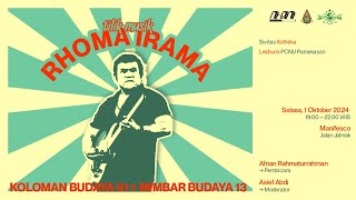 Koloman Budaya 91  Tilik Musik Rhoma Irama  Afnan Rahmaturrahman [upl. by Neva669]