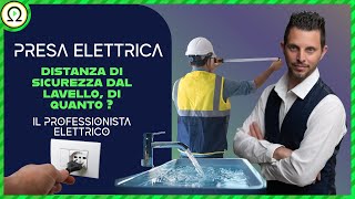 PRESA ELETTRICA distanza di sicurezza dal lavello di quanto   ilprofessionistaelettricoit [upl. by Madelon]