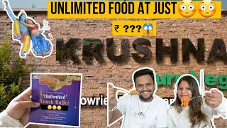 BEST UNLIMITED BUFFET IN PUNE😳 KHARADI  VIMANNAGAR  KRUSHNA PURE VEG [upl. by Rozanna]