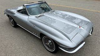 1965 Chevrolet Corvette Silver Pearl [upl. by Ahsinan248]