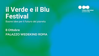 Il Verde e il Blu Festival  Pomeriggio 8 ottobre Roma [upl. by Cutlerr]