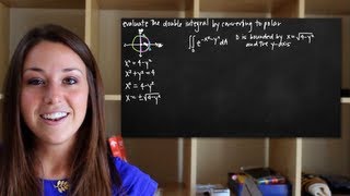 Converting double integrals to polar coordinates KristaKingMath [upl. by Iraj542]