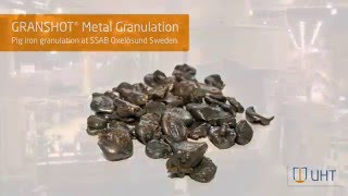 GRANSHOT® Pig Iron Granulation at SSAB Oxelösund Sweden [upl. by Arlon]