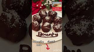 Dolcetti cocco e cioccolato  Bounty balls  كرات الباونتي [upl. by Ellevart]