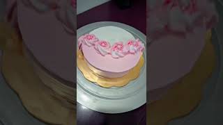 Half kg vanilla cake  newsong song tseries cake cakedecorating cakedesign cakerecipe cakes [upl. by Cock]