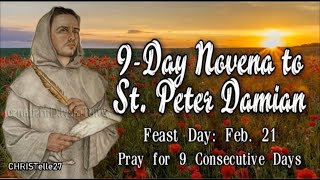 Novena to St Peter Damian Prayer Devoted to the Blessed Virgin Mary [upl. by Narah643]