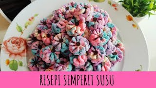 Resepi Semperit Susu Unicorn  Semperit Anzalna  Edda Masak [upl. by Notlrahc]