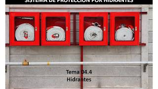 Sistemas de Hidrantes  Tema 044 [upl. by Earahc286]