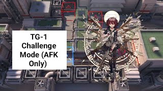 Arknights TG1 Challenge Mode AFK Only [upl. by Ignacia]