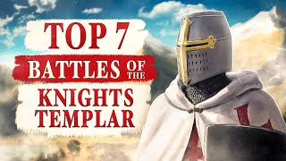 5 Epic Battles of the Knights Templar [upl. by Hteb]