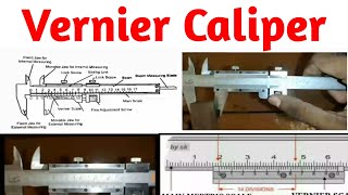 Vernier caliper  hindi  Part and Working of Vernier caliper  Vernier caliper Kaise chalaye  Read [upl. by Hobbie]