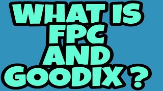 WHAT IS FPC amp GOODIX FINGERPRINT SENSOR   DIFFERENCE BETWEEN THEM   YOU MUST KNOW [upl. by Nadual]