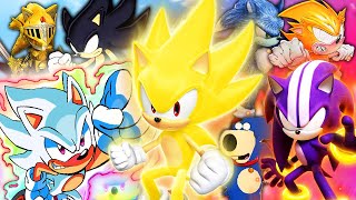 OVERPOWERED SONIC FORMS IN SONIC MANIA DARKSUPERHYPERLIGHTING AND MORE [upl. by Ased355]