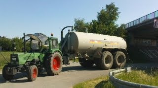 Fendt Farmer 108 S bei der Feldarbeit [upl. by Gabler]