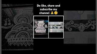 ସୁନ୍ଦର ଓ ସହଜ border ଝୋଟି ideas👌🌸 for begginers youtubeshorts jhoti easyrangoli [upl. by Yadahs]