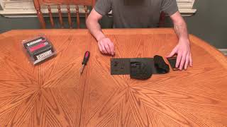 How to assemble Blackhawk Serpa CQC holster for Glocks [upl. by Noelc714]