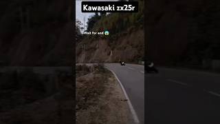 Kawasaki zx25r khatarnak saund😱 trending bikelover ytshorts youtubeshorts subscribe public [upl. by Meela]