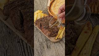 Oven Roasted VEAL  Baking Meat with Masala shorts food recipe cooking steak brisket [upl. by Sydel]