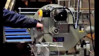 Graule ZS200N Cross Cut Saw in use [upl. by Ahsienar]