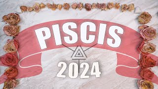 Piscis ♓️ Qué te espera en el 2024 🔮🤔 [upl. by Yadroc260]