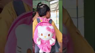 Aarohi 1st day at school 😱 youtubeshorts butwalmuser aarohiadhikari [upl. by Ermine]