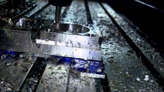 CNC 3040 milling billet aluminum [upl. by Katherina]