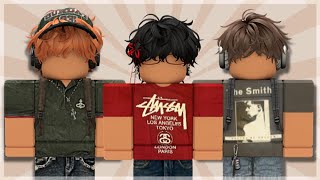 best y2k roblox outfits BOYS w CODES amp LINKS  itslxse [upl. by Yenaj]