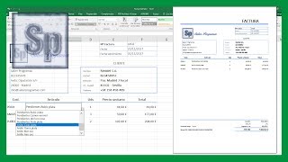 Excel  Crear factura automática en Excel Tutorial en español HD [upl. by Odraleba]