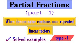 partial fractionsvmatics444 [upl. by Llednik919]