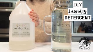 Make Your Own Laundry Detergent From Scratch Best Recipe For Sensitive Skin [upl. by Emoreg]