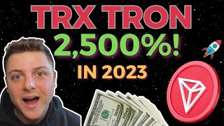 TRX Tron Price Prediction 2023  Tron TRX Price News Today [upl. by Inuat]