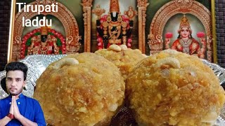 tirupati laddu by Chef Siva Nagrecipe 100 [upl. by Esinrahc]