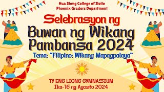 Selebrasyon ng Buwan ng Wikang Panbansa 2024  Ledesco Campus [upl. by Mrots]