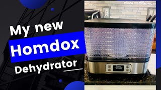 Unboxing Homdox Dehydrator [upl. by Einaffit]