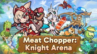 Meat Chopper Knight Arena  Gameplay Android [upl. by Edrei]