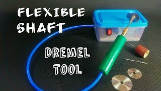 How To Make a Flexible Shaft Dremel Tool at home  DIY  Easy and Simple [upl. by Ingram]