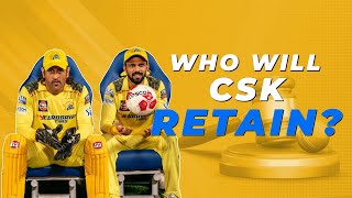 IPL 2025 CSKs likely retentions ft Dhoni Ruturaj [upl. by Swee]