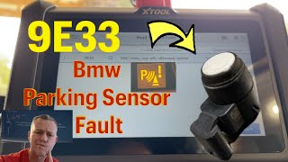 9E33 Bmw Parking Sensor Fault PDC Lines Ultrasonic Sensor How to Repair E82 Broken Wire xtool d7s [upl. by Ahsial219]